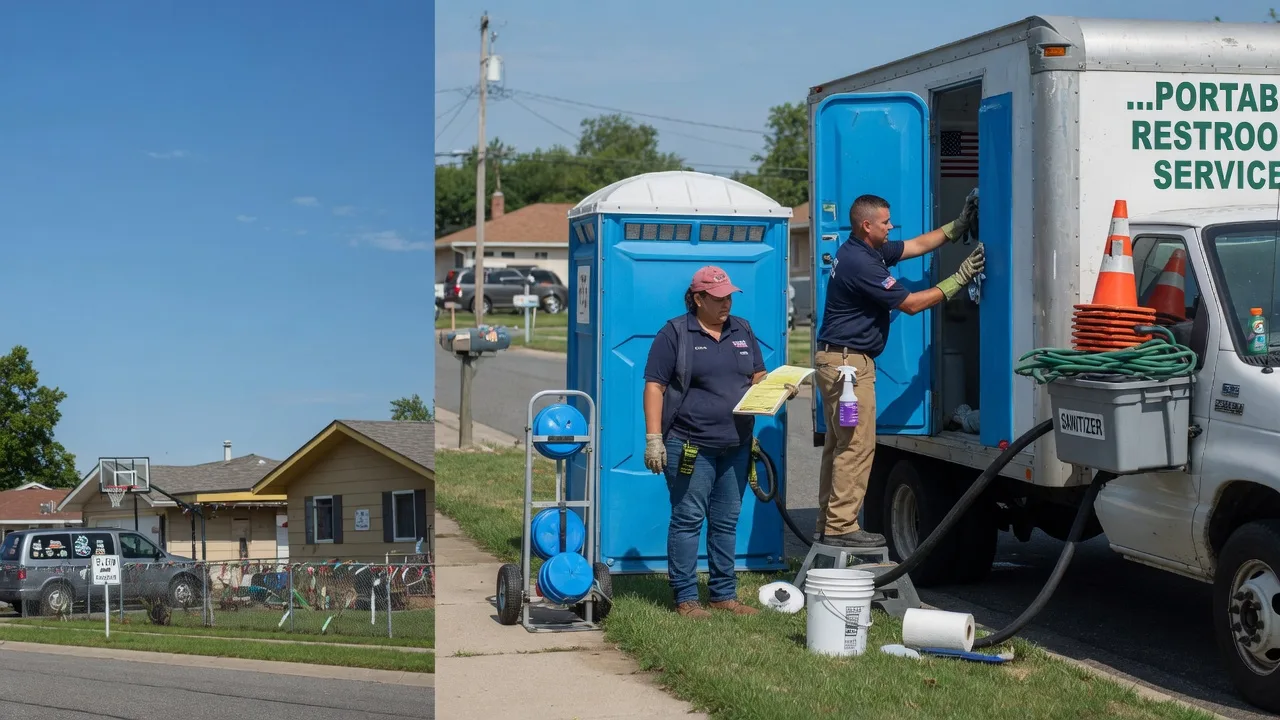 Portable Toilet Rental in Fort Leavenworth, KS near me
